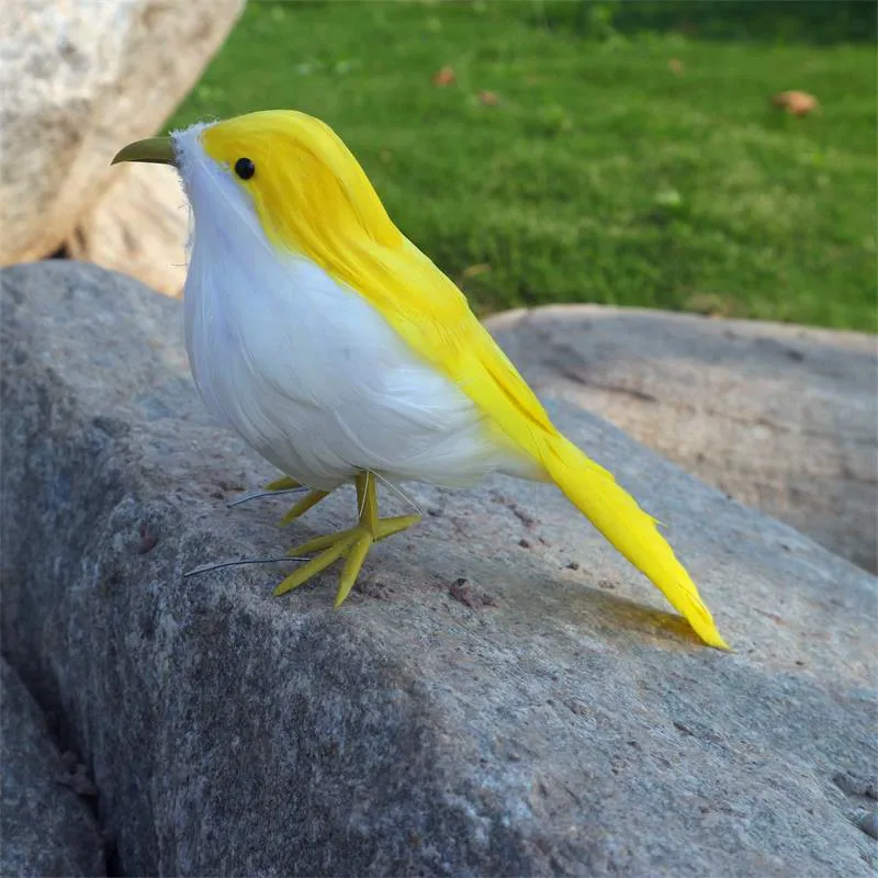 

Imitation bird feather fat bird pendant bird cage decoration fake bird photography decoration garden decoration children's toy