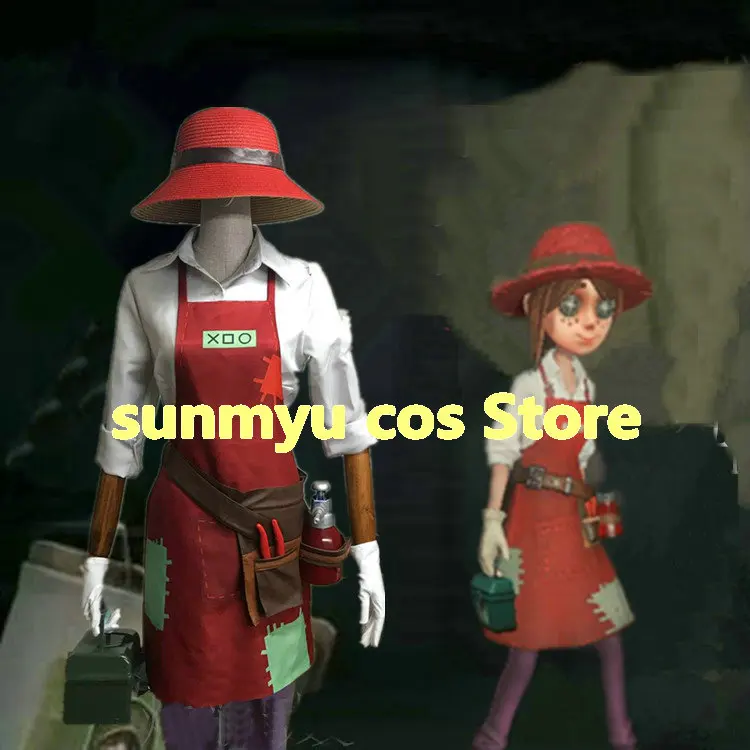 Identity V Gardener strawberry red Cosplay Costume Size customizable Halloween Wholesale | Костюмы и аксессуары