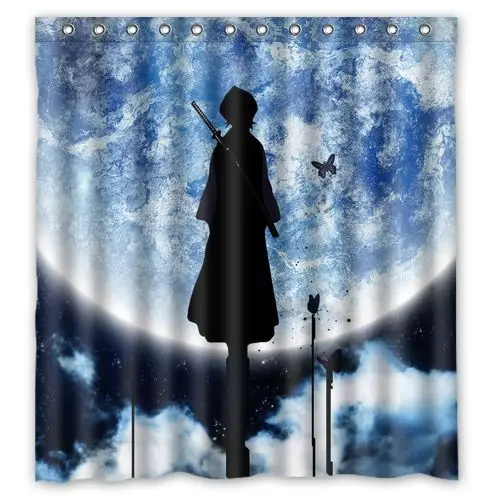 Brand New Home Bleach Anime custom Shower Curtain Bathroom decor Free