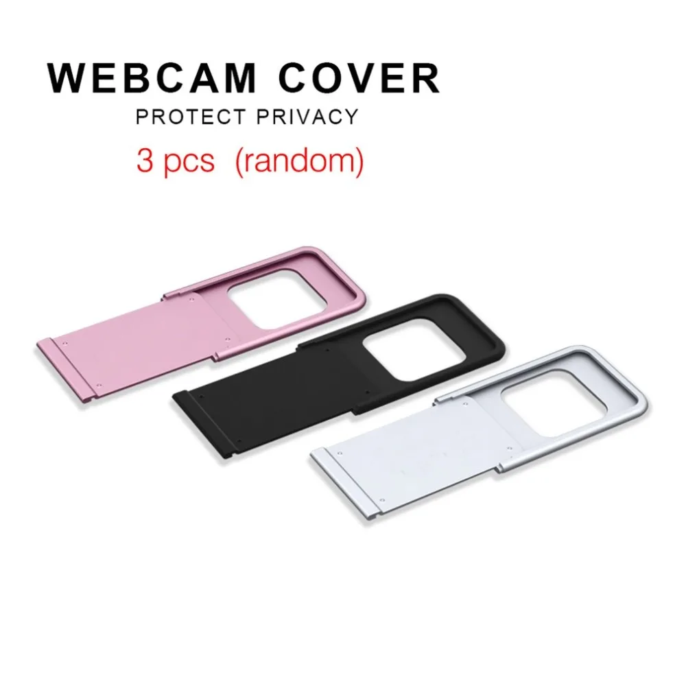

D1 Metal Webcam Cover Ultra-thin Webcam Cover Privacy Protection Shutter Sticker For Smartphone Tablet Laptop Desktop Dropship