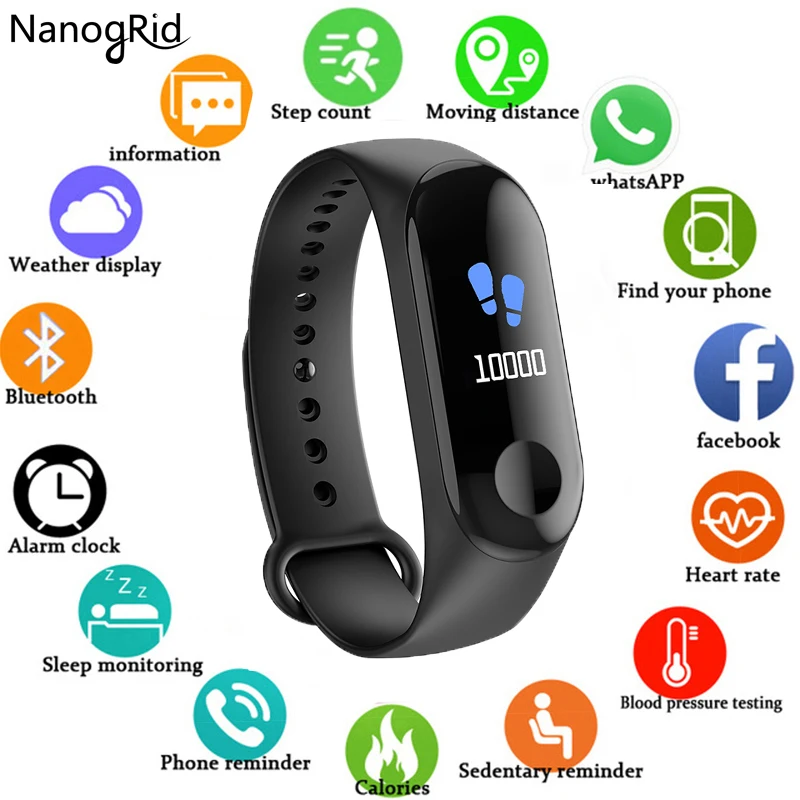 digital watch m3