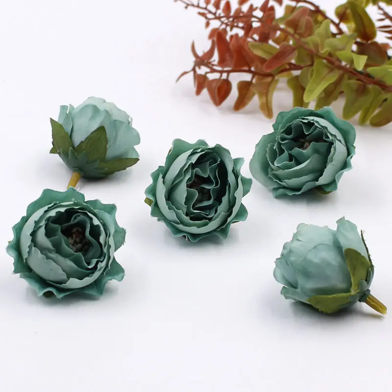 VINAMIT 10pcs 5cm peony flower head artificial silk flower for wedding decoration DIY wreath decoration flower fake flower VINAMIT 10pcs 5cm peony flower head artificial silk flower for wedding decoration DIY wreath decoration flower fake flower