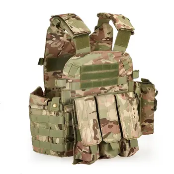 

NEW Tacticals Military Molle Combat Vest Hunting Vests Military Outdoor Men's Modular Vest Carrier CS Vest Molle Combat Gear