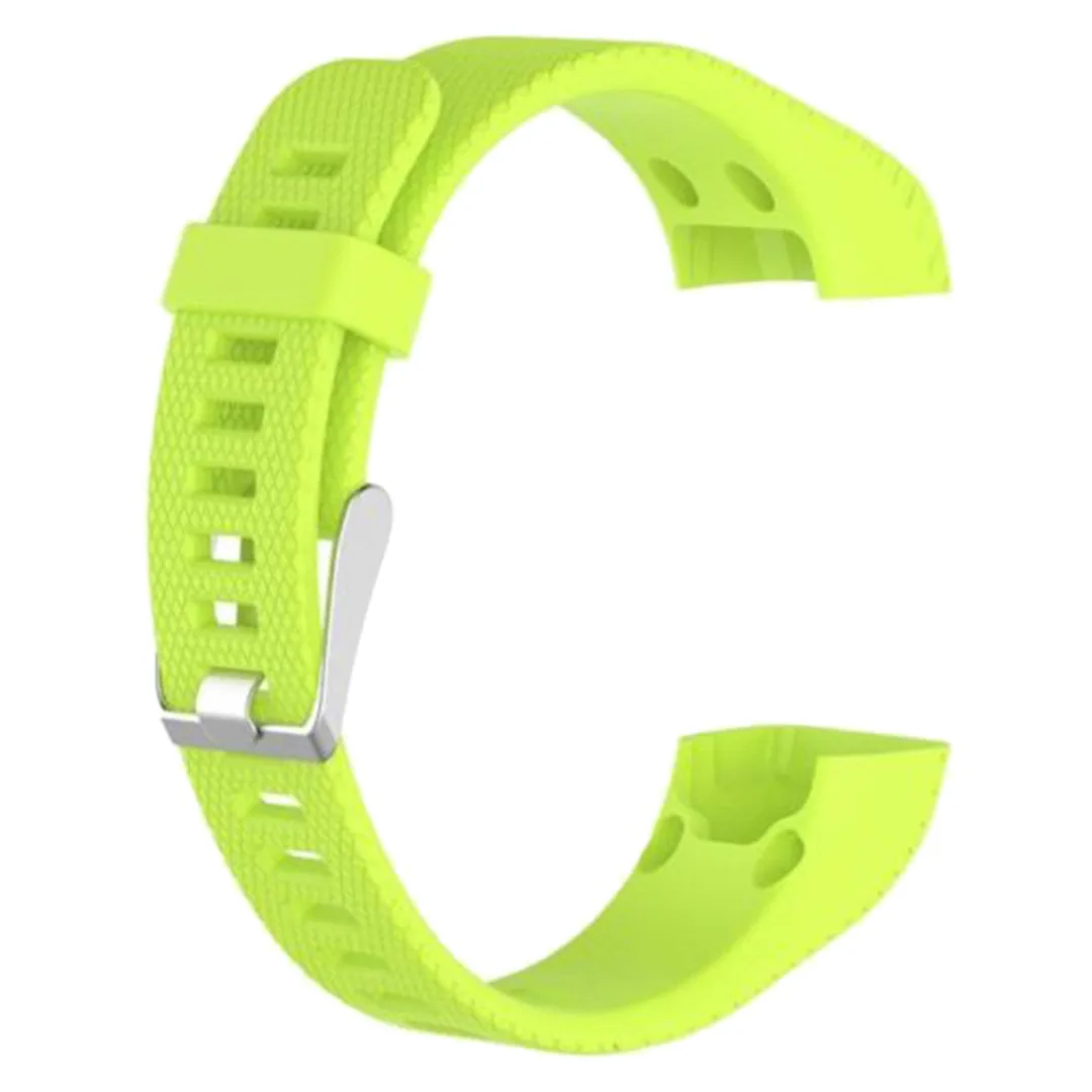Цветной силиконовый спортивный ремешок сменный для Garmin Vivosmart HR + Plus браслет