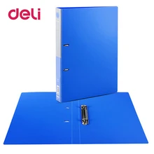 Deli 1pcs A4 Document File Folder PP Clip Pad Board Holder Paper File Book Document Bag Student Stationery Folder With Clip deli 1pc plastic file folder student document storage bag school stationery expanding wallet document organizers school supplies