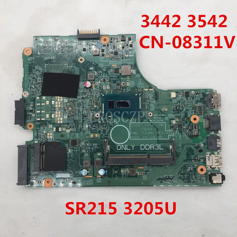 Бесплатная доставка Для CN-08311V 08311V 3542 3543 3442 PWB FX3MC REV A00 материнская плата для
