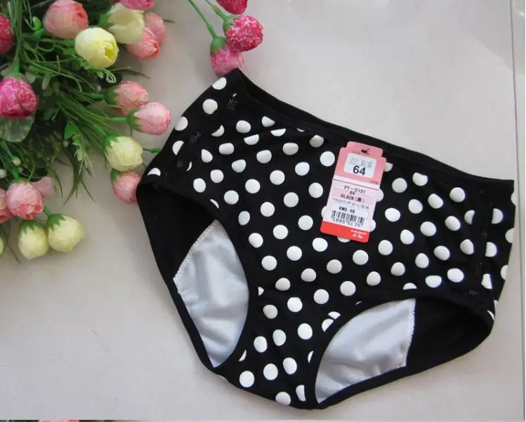 

2019 Women Underwear Thong Butt Lifter Female Physiological Pants Waist Leak Menstrual Period Leakproof Underwear