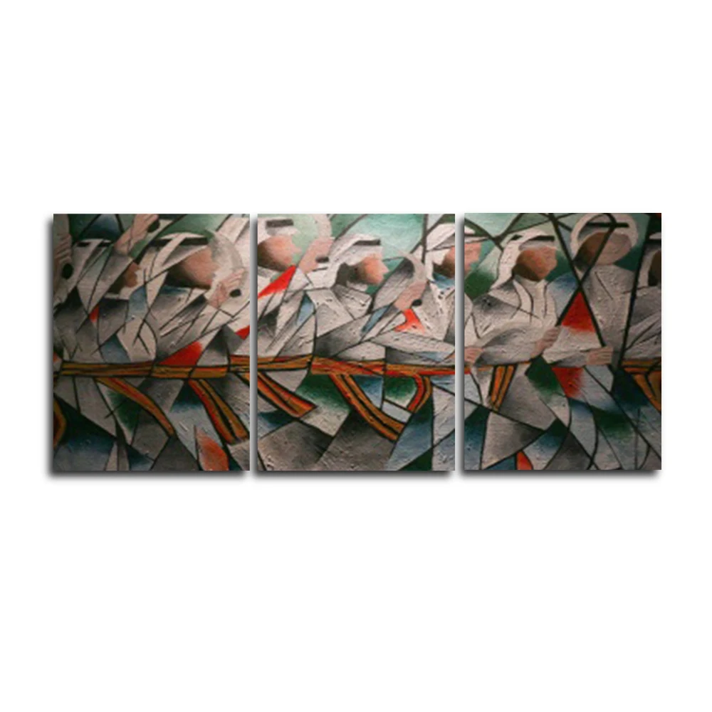 

Abstract Vintage Canvas Painting & Calligraphy Poster Decorative Wall Pop Artwork Marvel Pictures for Living Room No Frame