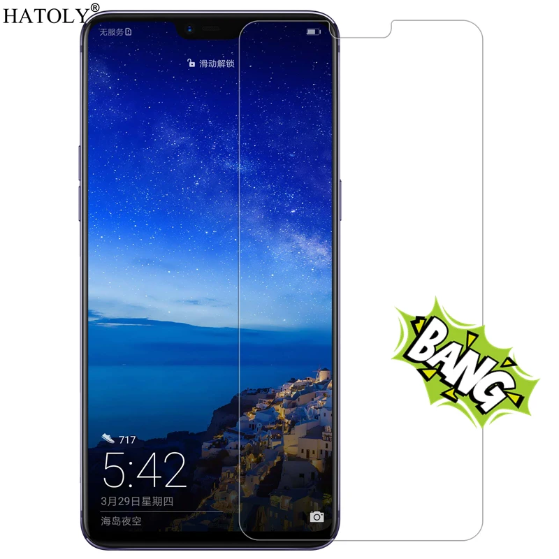 Закаленное стекло OPPO F7 2 шт. ультратонкая Защитная пленка для экрана HD закаленное