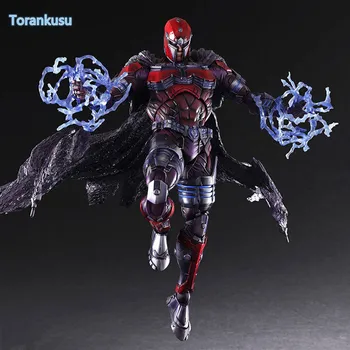 

Magneto Play Arts Kai Action Figure Erik Lehnsher Max Eisenhardt PVC Model Toy 260MM X-MEN Magnus Playarts Kai Figure Doll PA33