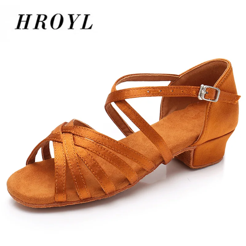 comprar EU24 42 Mulheres Latino Sapatos de Dança de Crianças Dos Miúdos baixo salto Ballroom Tango dança para crianças meninas senhora frete grátis em estoque