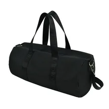 Черная Складная Большая спортивная сумка, спортивная сумка для мужчин и женщин, сумка для хранения мяча, спортивная сумка для фитнеса, йоги, переносная сумка на плечо, спортивная сумка KZ006L