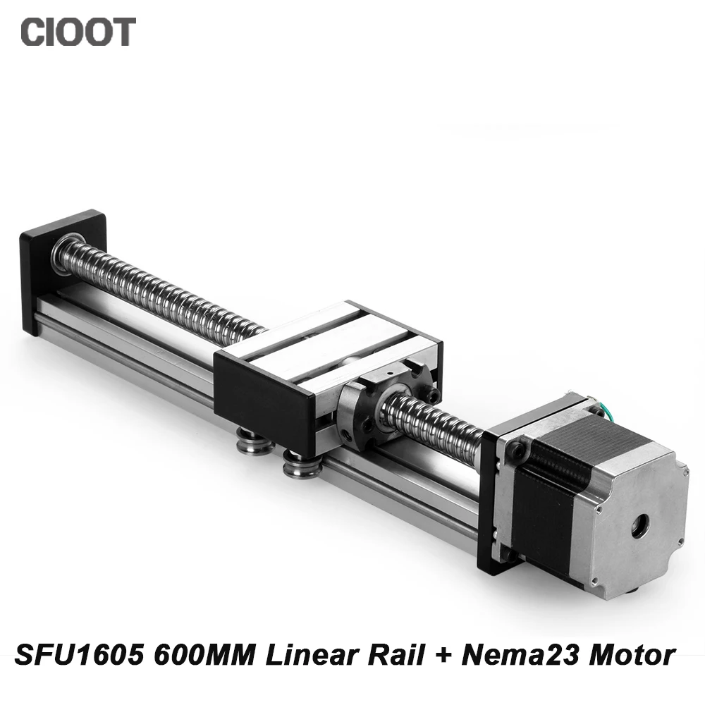2017 Real Time limited Linear Rail For Kossel Mini Cnc Kit Sfu1605 Linear Guide Rail 16 Cnc