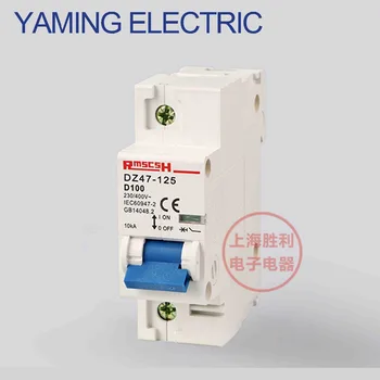 

P269 DZ47 D type C45 Mini Circuit breaker Air switch MCB 1P 80A/100A/125A Miniature 230V AC Single pole ON-OFF