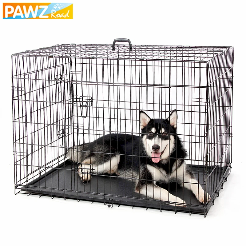 solid dog crate