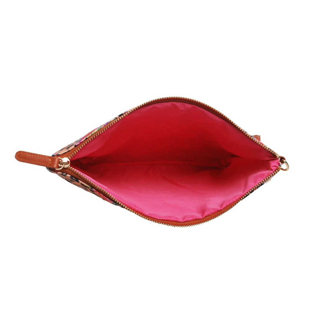 1209-flower leopard clutch (4)