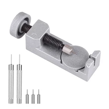 Ремешок для часов, набор инструментов для обслуживания часов, ремонтный набор, пружинный брусок 106 в 1, инструмент для удаления звеньев с дополнительными шпильками 72 шт