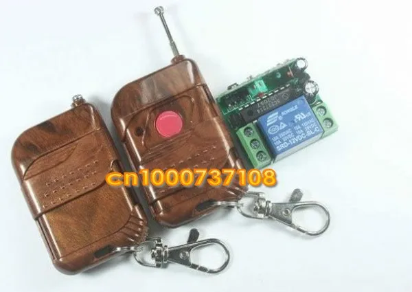 

12V 1CH electrician automatic door radio switches 433.92mhz smart home system rf wireless remote control light switch z-wave
