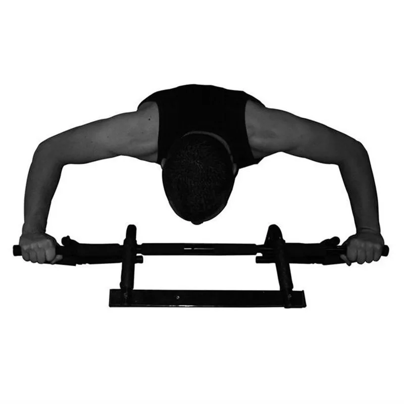 Total Upper Body Workout Bar Indoor Fitness Chin-up Equipments Portable Adjustable Exercise Pull Ups Door Horizontal Bar HWC