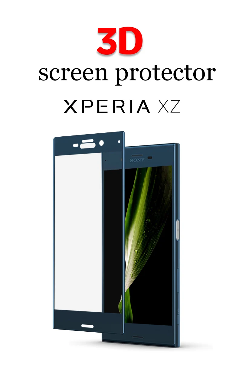 3D изогнутое закаленное стекло для sony xperia XA XP XZP стекло XA1 plus XA2 XZ2 пленка для телефона для sony XZ1 XZ2 компактная Защитная пленка для экрана