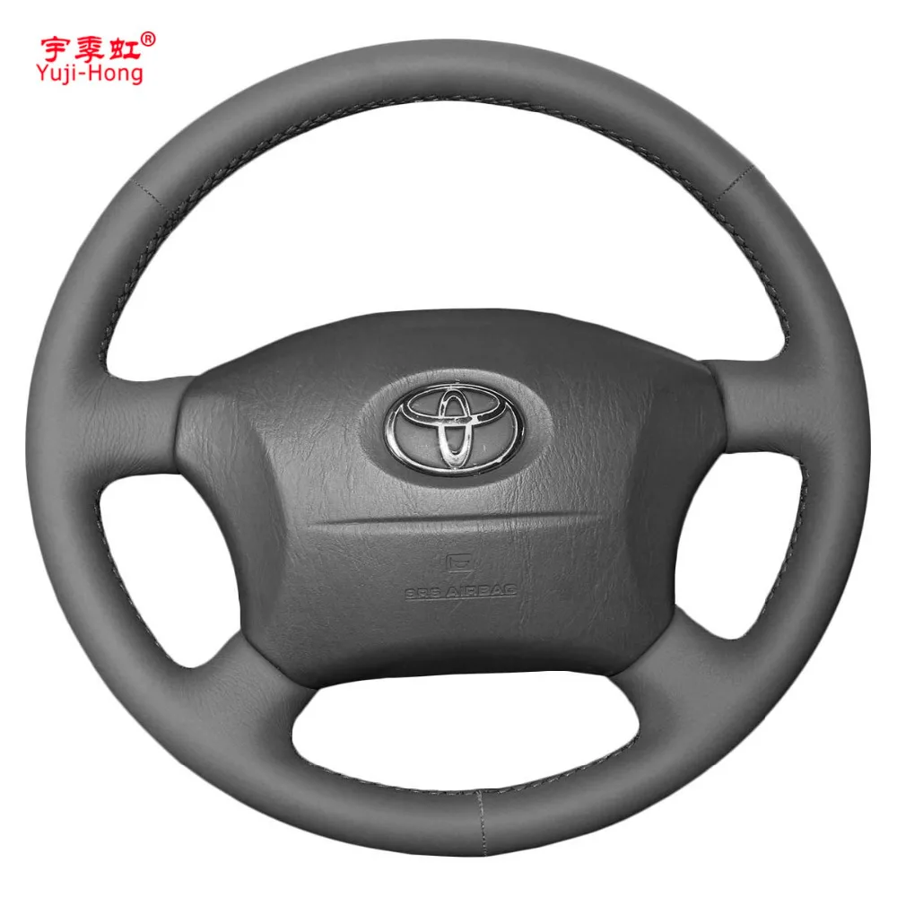 Чехлы Yuji Hong из искусственной кожи для автомобильного рулевого колеса чехол Toyota