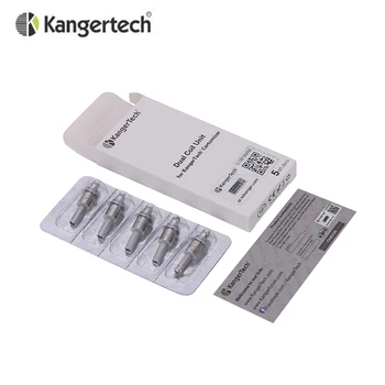 

20pcs/lot Original Kanger Dual Coil for Aerotank Mini Aerotank Mega Protank3 Mini Protank3 EVOD Glass EVOD 2 T3D Atomziers