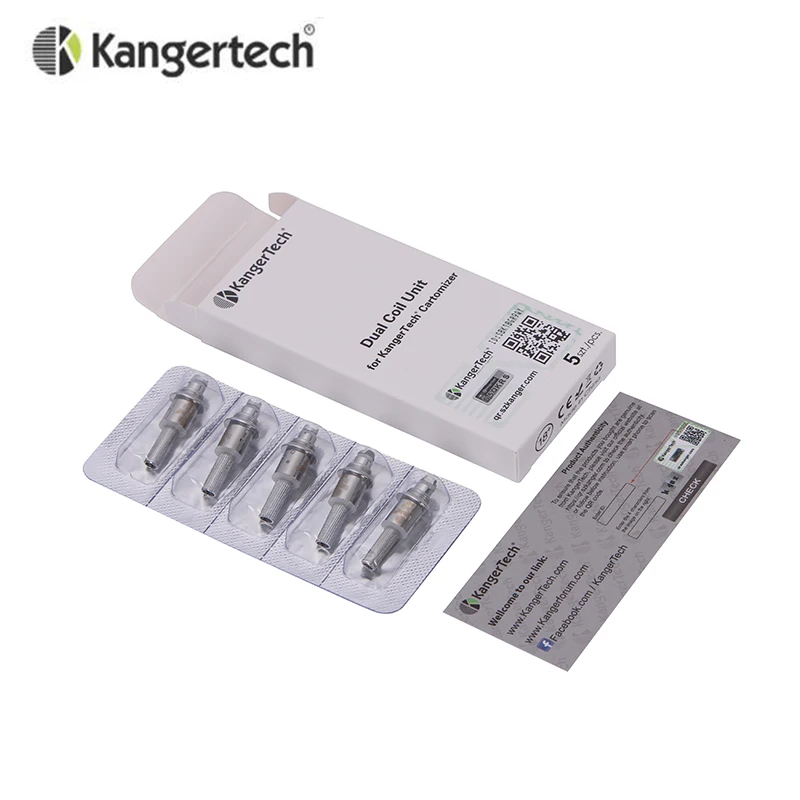 Оригинальная двойная катушка Kanger для аэробака 20 шт./лот мини аэробак Mega Protank3 Mini EVOD