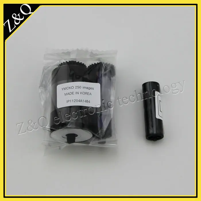 original EDIsecure DIC10580 color ribbon for use with the EDI DCP350 printer 250 prints