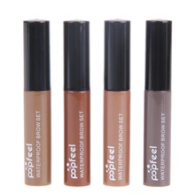 Высококачественный водонепроницаемый стойкий для бровей карандаш для бровей Крем-пудра тушь для ресниц, косметика принадлежности для макияжа