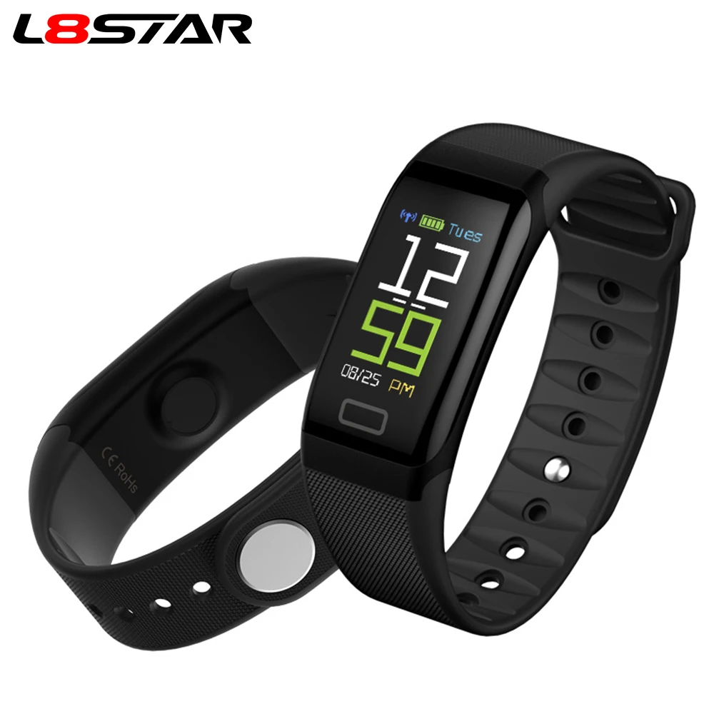 L8STAR R7 USB Charging Smart Wristband IP67 Waterproof Sleep Heart Rate