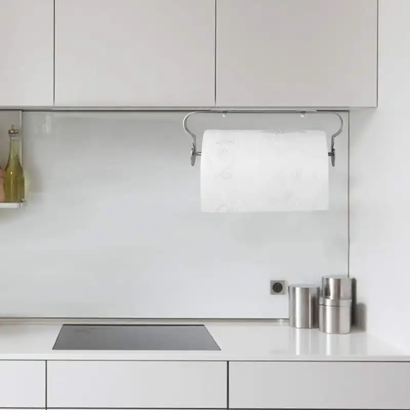 Css Adhesive Paper Towel Holder Under Cabinet 304 Stainless Steel