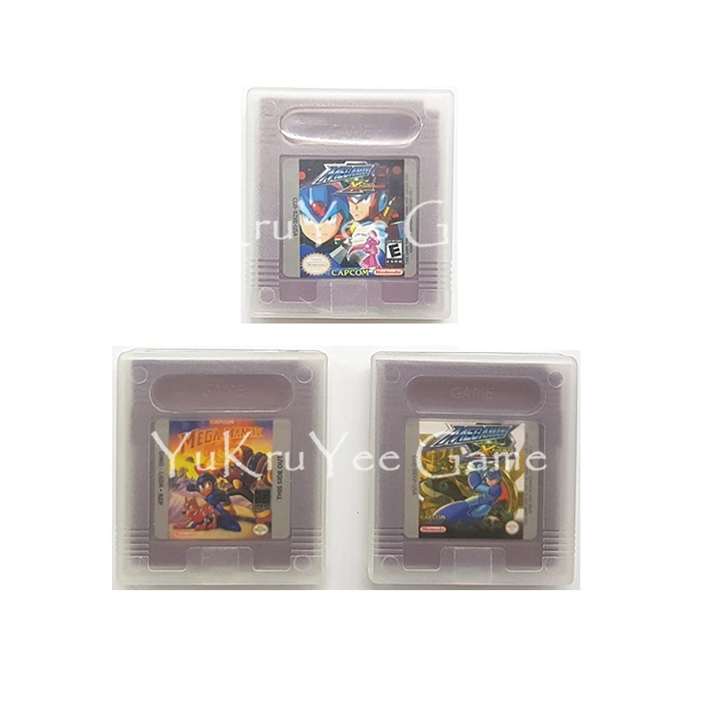 

Mega Man Series Video Game Cartridge Console Card for 16 Bit Handheld Console English Version