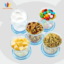 Портативная бутылочка для хранения молока для младенцев Питание Молоко емкость для порошка Newbron коробка для хранения еды уплотнение молока сохранение чашки 180 мл