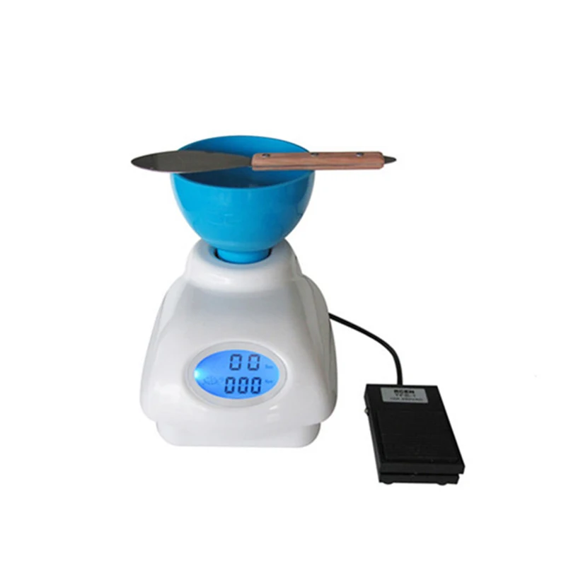 Dental Lab Impression Alginate Material Mixer Labor-saving Semi-automatic Alginate Mixer with High-end Food Control & LCD Screen Dental Lab Impression Alginate Material Mixer Labor-saving Semi-automatic Alginate Mixer with High-end Food Control & LCD Screen