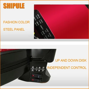 

SHIPULE free shiping Color steel high quality thick waffle electric baking pan cake powder waffle maker