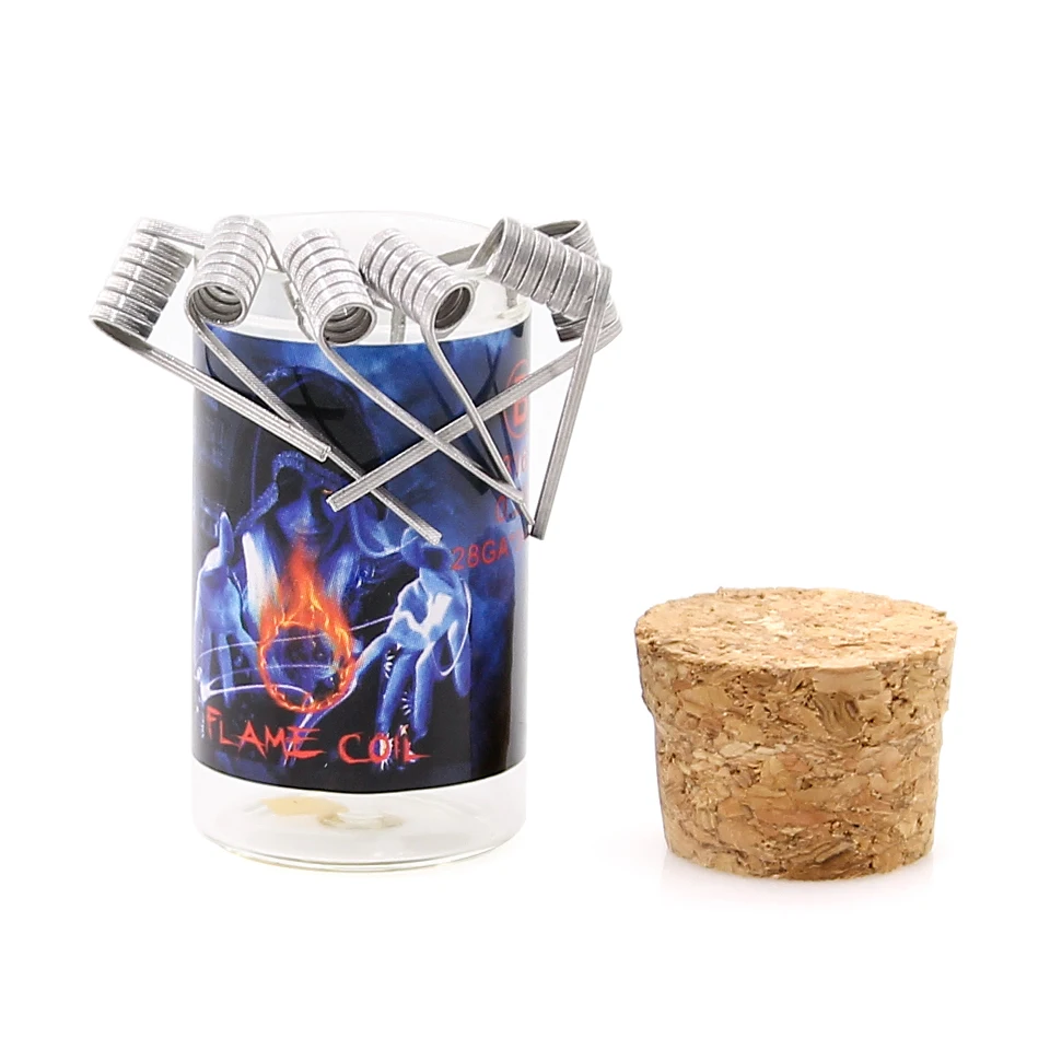 

Original Demon Killer SS316 Flame Coil for electronic cigarettes RDA RBA RTA atomizer vape coil DIY atomizer coil head