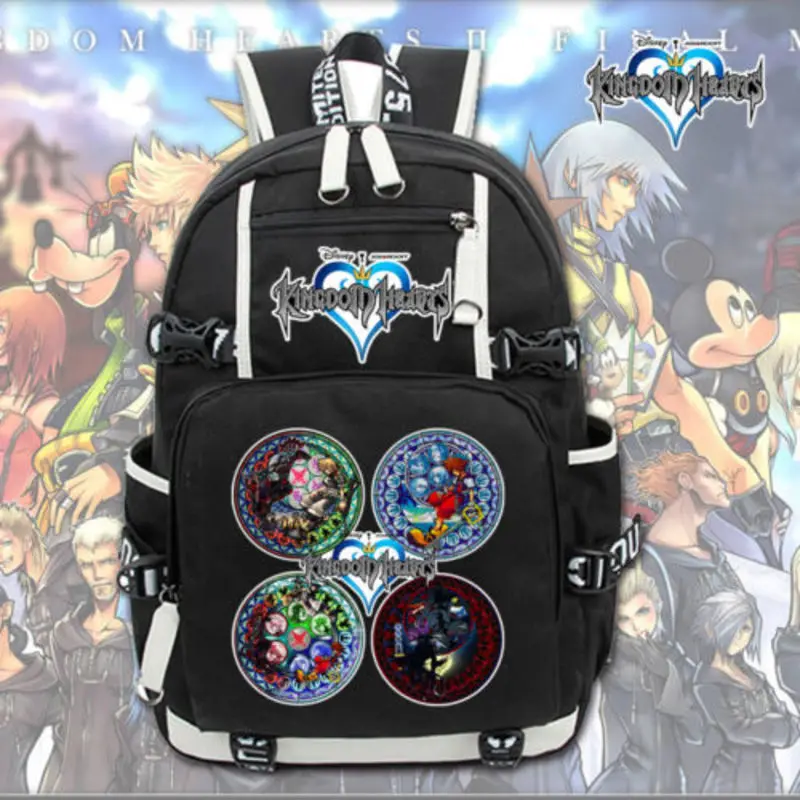 Новая игра Kingdom Hearts Sora Key Packsack рюкзак для путешествий Студенческая школьная сумка