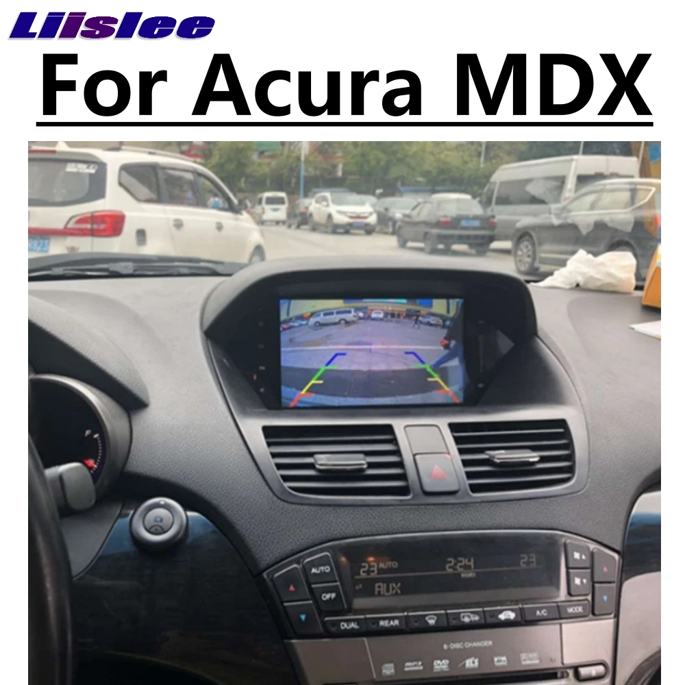 Liislee автомобильный мультимедийный плеер NAVI для Acura MDX MK2 2007 2008 2009 2010 2011~ 2013 CarPlay адаптер Радио Стерео gps навигации