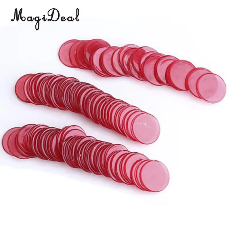 MagiDeal 400Pcs Colors Count Bingo Chips Markers for Family Party Carnival Hot Selling Bingo Entertainment Game Accessory