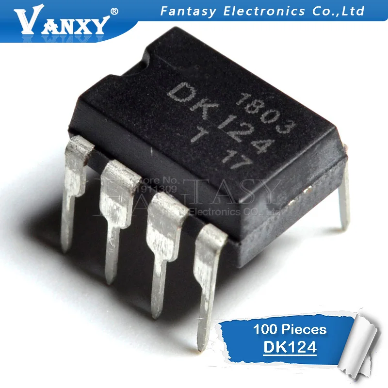 100PCS DK124 DIP8 DIP-in Integrated Circuits from Electronic Components ...