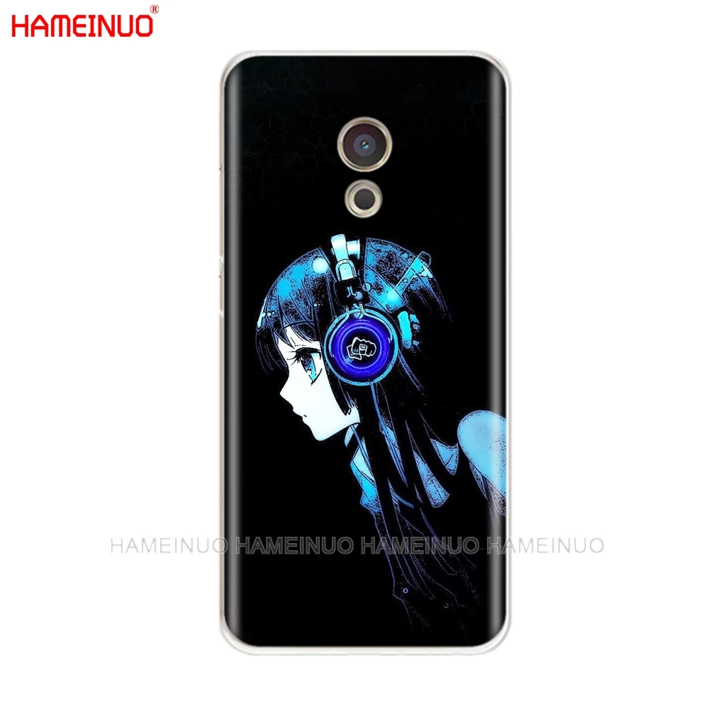 HAMEINUO аниме девочка Hatsune Miku крышка чехол для телефона для Meizu M6 M5 M5S M2 M3 M3S MX4 MX5 MX6 PRO 6 5 U10 U20 note plus