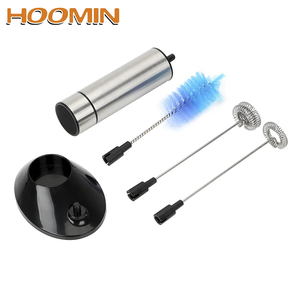 

HOOMIN Egg Beaters Milk Foamer Gadgets Handle Mixer Egg Tools Electric Milk Frother Kitchen Accessories