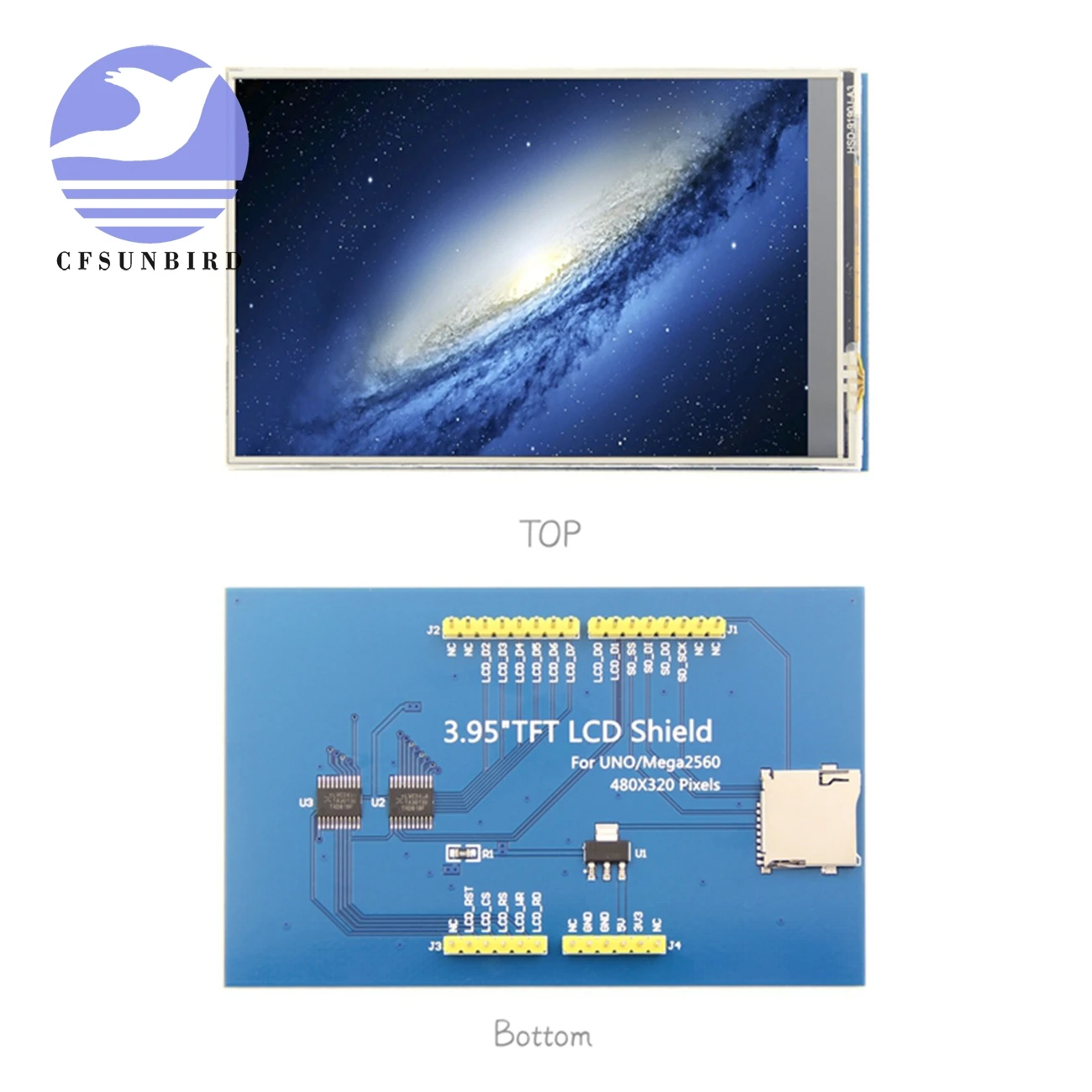 3,95 дюйма 4,0 дюйма 320*480 TFT цветной ЖК-дисплей модуль экран ST7796S приводная плата с сенсорной панелью для Arduino UNO Mega2560