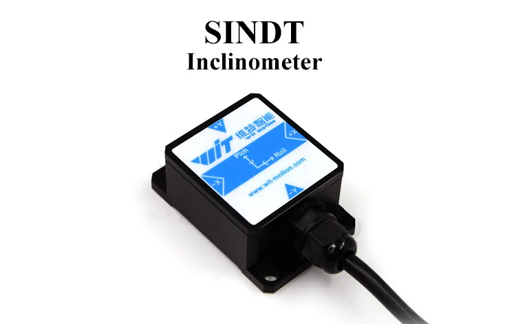 SINDT Tilt Sensor 2-axis Dgital Angle( Roll+ Pitch) Output Inclinometer IP67 Waterproof& Anti-vibration For PC/Android/MCU