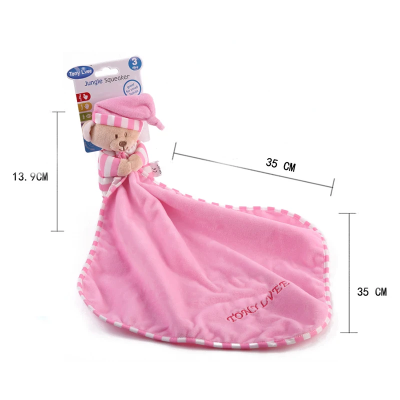 Kids Toys Cute Bear Of Baby Toys Soft Gift For Newborns Toys for Kids  Educational Plush Toys For Boy (2)