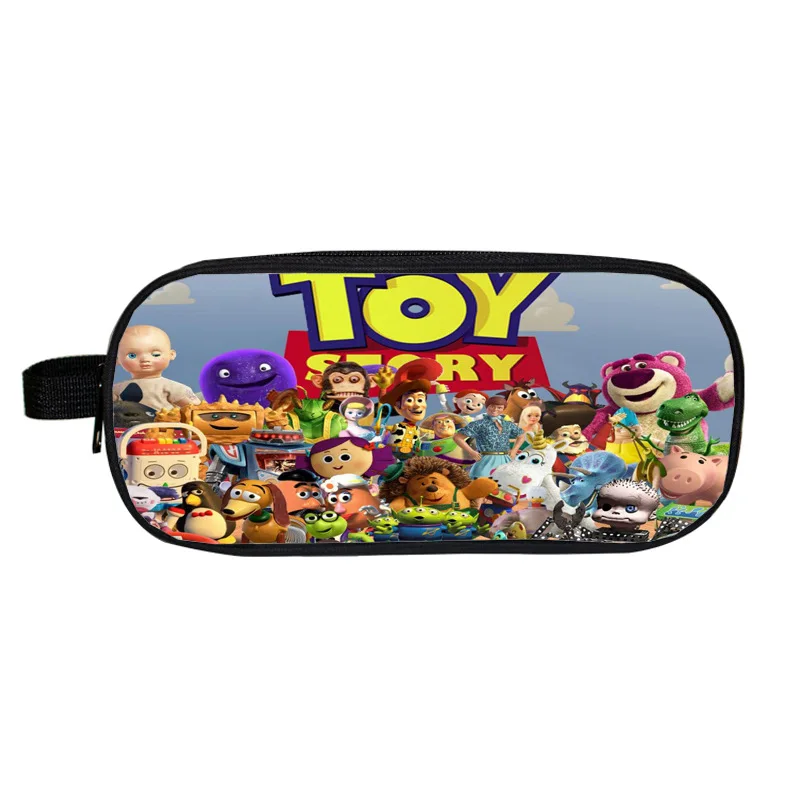 

Toy Story Canvas Pencil Bag Large Capacity Children Pencil Bag Children's Back To School Gifts