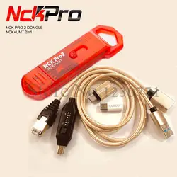 Оригинальный NCK Pro ключ NCK Pro2 Dongl + MUF все кабель запуска (NCK Dongle + UMT DONGLE 2 in1) Бесплатная доставка