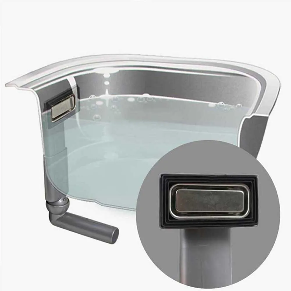 Us 4 9 Talea No Leakage Sink Accessories Rectangular Upside Overflow Joint Kitchen Sink Overflow Head With Spill Hose Qy028c001 In Kitchen Drains