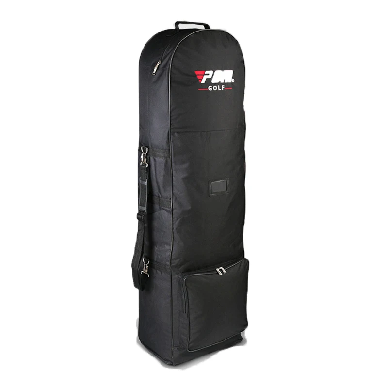 

Travel golf bag folding folding wheel air shipping large capacity nylon bags