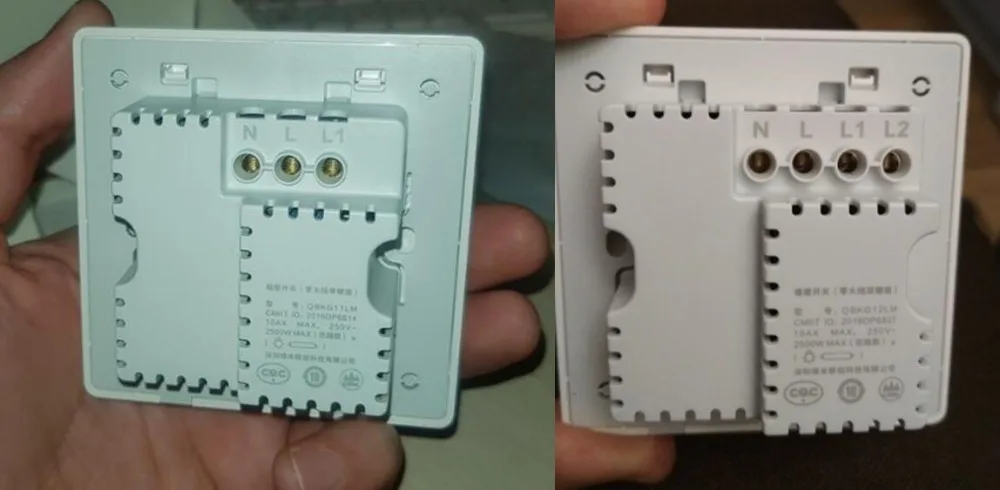 Xiaomi переключатель aqara умный Контроль Света огнеупорный провод нулевая линия ZiGBee
